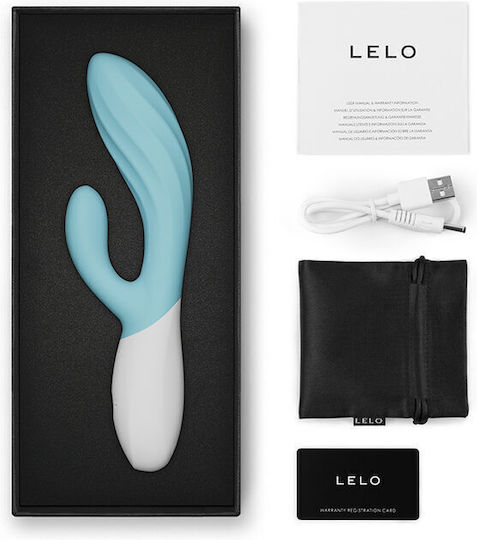 Lelo Ina Double Vibrator with Remote Control Blue