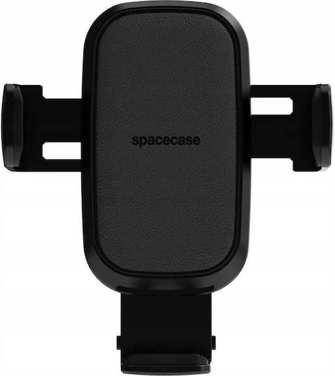 Spacecase Стойка За Кола За Мобилен Телефон С Регулируеми Куки Черна