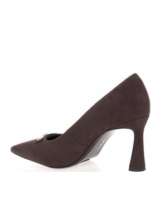 DKNY Spitze Zehe Pumps Braune K3628817