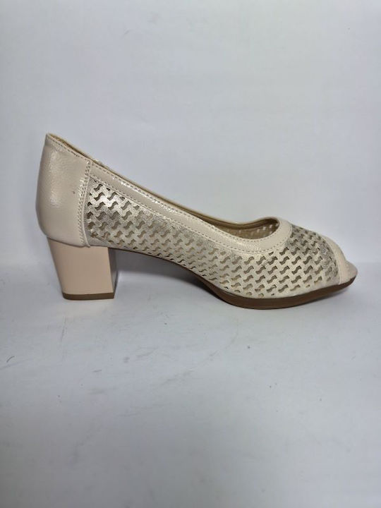Gold Pumps