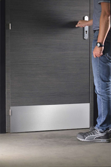 Протективна Плоча Врата Самозалепваща Inox 930x250 Mm Thirard 00922322