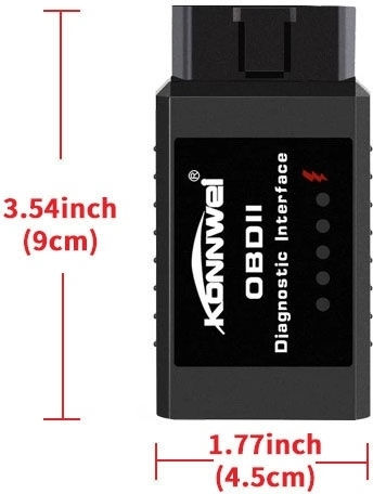 Pyramid Tester auto ELM 327 OBD 2 cu Bluetooth