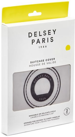 Delsey Luggage Cover White