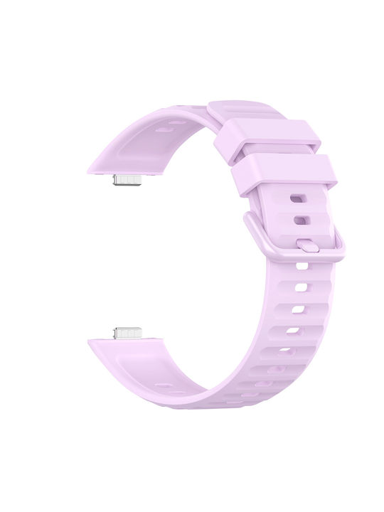 Techsuit Silikon Tragbares Band Flieder (Huawei Watch Fit 5 Pro)