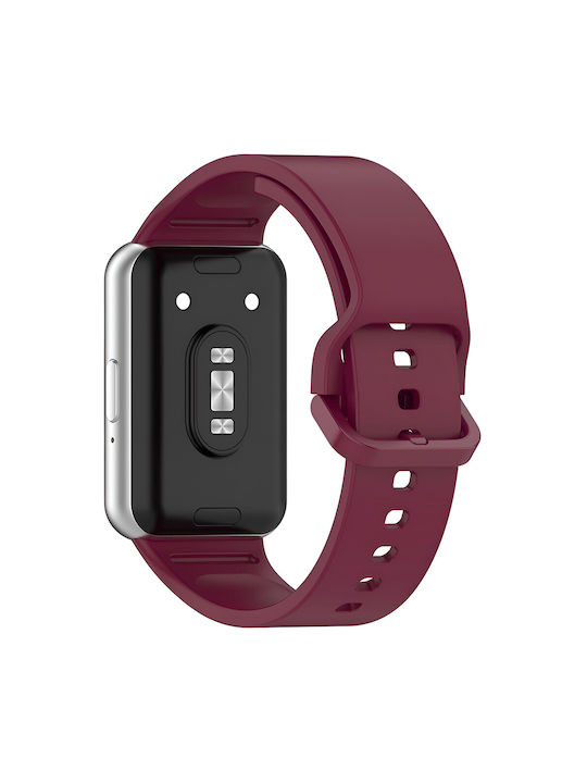 Techsuit Λουράκι Σιλικόνης Μπορντό (Galaxy Fit3)