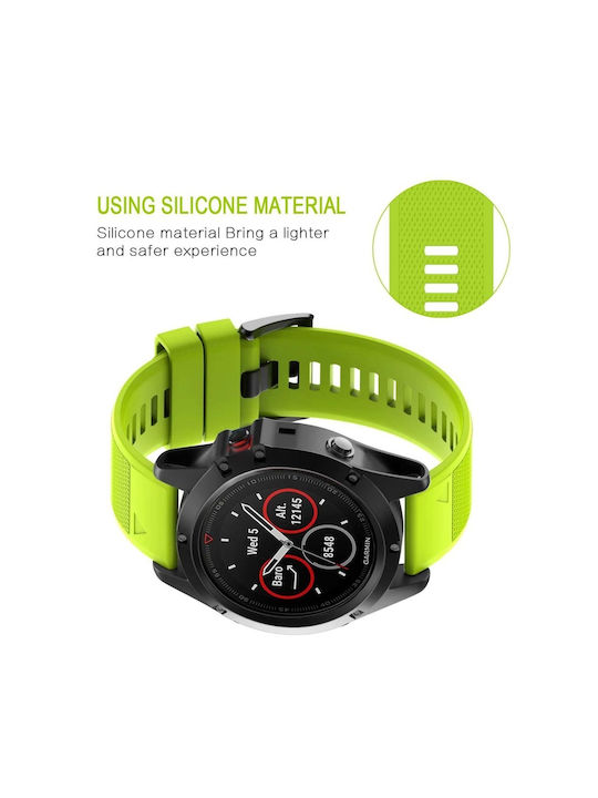 Λουράκι Σιλικόνης Μπλε (Garmin Instinct 2S)