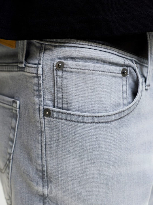 Herren Jeanshose Elastisches Slim Anwendung Grau