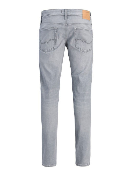 Herren Jeanshose Elastisches Slim Anwendung Grau