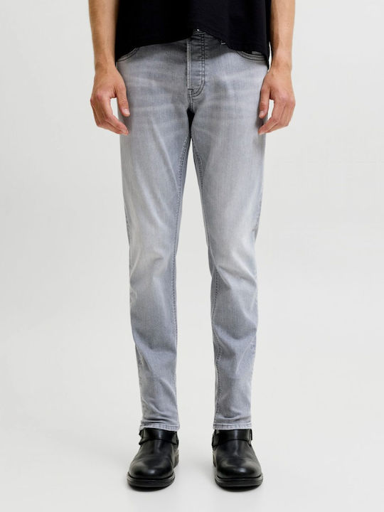 Herren Jeanshose Elastisches Slim Anwendung Grau