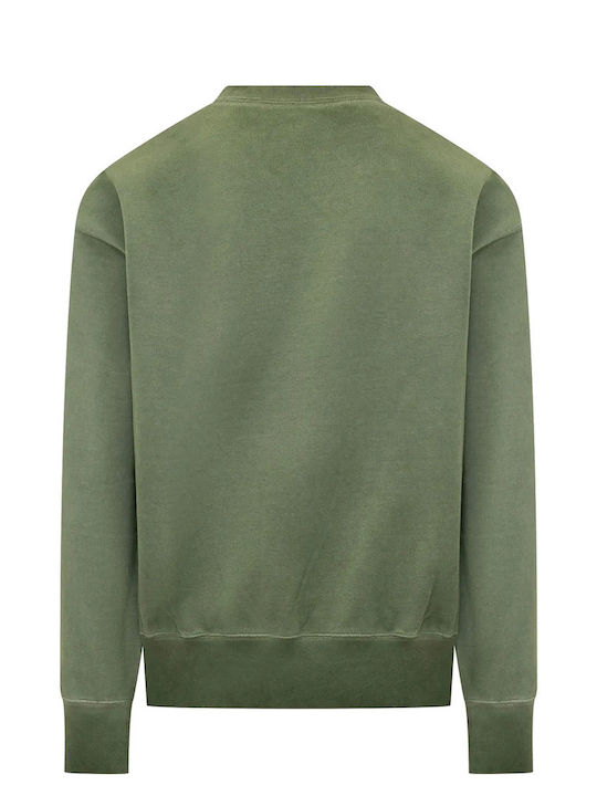 Dsquared2 Φούτερ Military Green με Κουκούλα