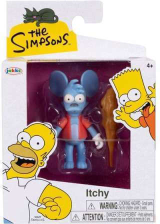 Jakks Pacific Simpsons Miniatur-Spaßspielzeug