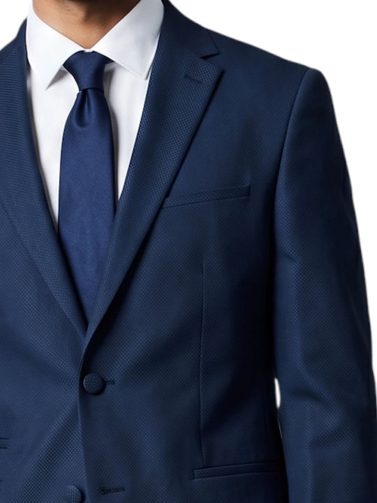 Men's Groom's Suit Blue