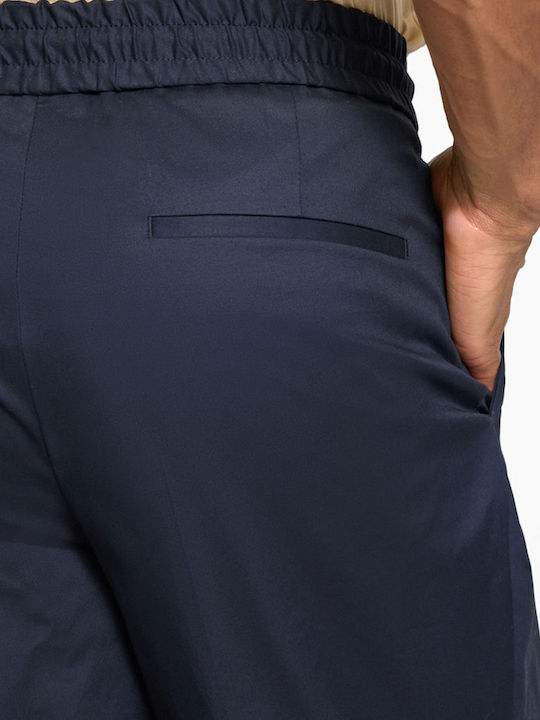 Getlin251f3 Elastic Blue Trousers