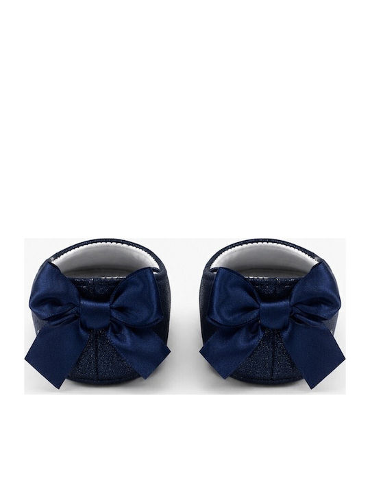 Chicco Weiche Sohlenschuhe für Babys Ballerinas Marineblaue