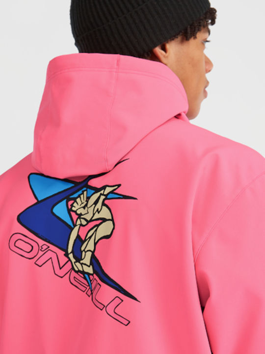 Winter Softshell Waterproof and Windproof Skater Pink