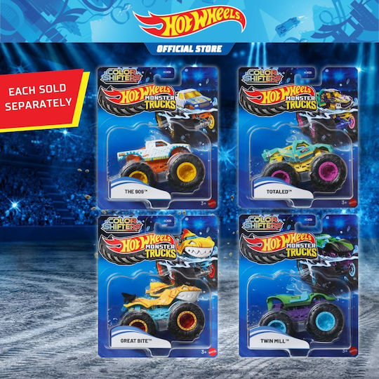 Hot Wheels Monster Количка Color Shifters Monster Monster Truck