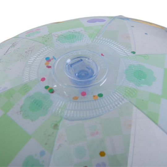 Inflatable Beach Ball 50cm Glitter Green 53197 Green
