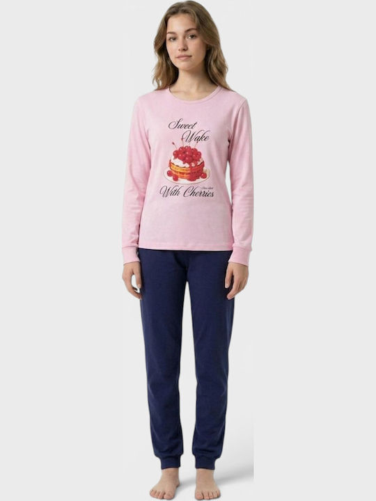 Nina Club Kids Pyjama Winter Pink