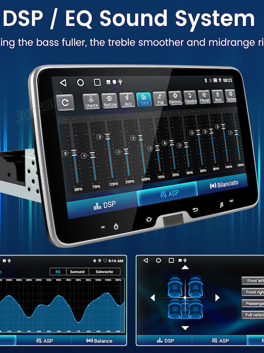 Junsun Radio Auto 1 DIN (Bluetooth/USB)