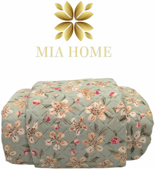 Mia Home Шалтета Подредба Голям Двоен Зелен 220x240см 3 Бройки