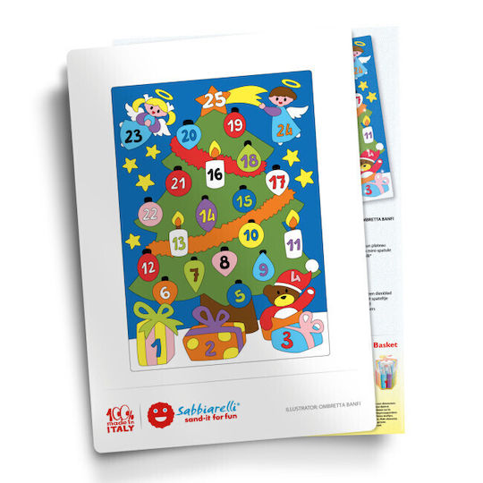 Sabbiarelli Poster Pictură Pudră de Marmură Calendar Advent 5+