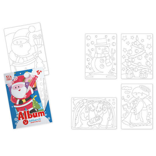 Offer Sabbiarelli Christmas Set 3D Star Cards Poster Calendar Painting Marble Powder