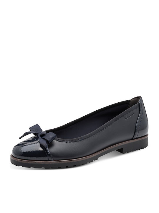 Damen Ballerinas in Blau Farbe