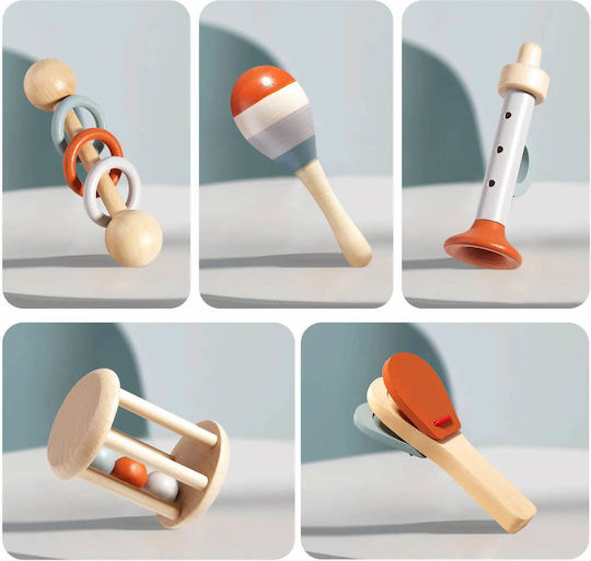 Baby Cloud Musical Instrument Wooden with Music