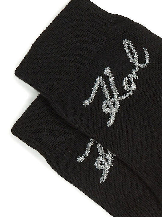 Karl Lagerfeld Women's Socks Black 3Pack