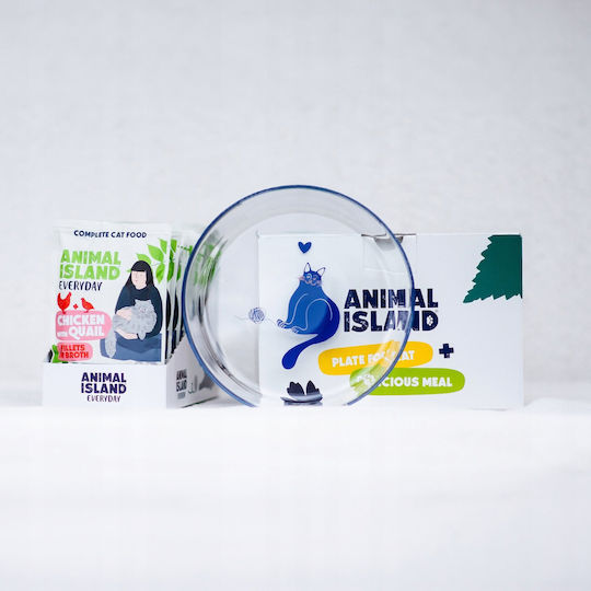 Animal Island Hrana Pentru Pisici Cu Pui Și Prepeliță 12x85gr