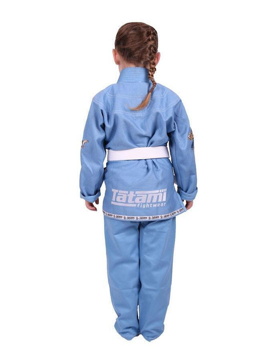 Tatami Fightwear Gi Meerkatsu Uniformă Copii Jiu Jitsu Brazilian Neagră