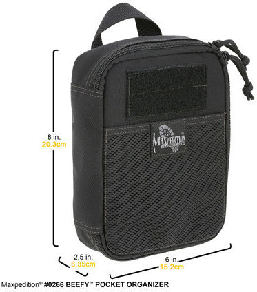 Beefy Pocket Organizer Maxpedition Verde Frunziș Holster De Vânătoare