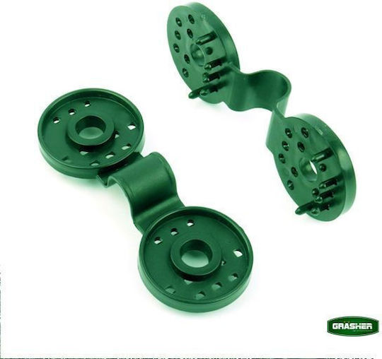 Grasher Plastic Round Clips Green Shading Nets 20 Pieces 104214