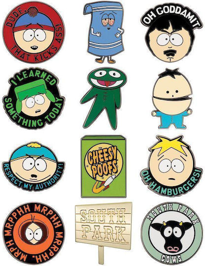 South Park Mystery Pin Badges 1 Mystery Pin Random Selection