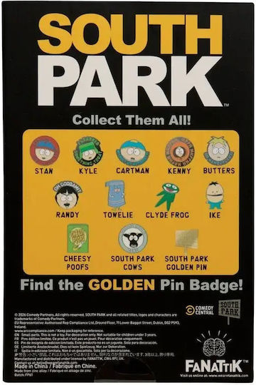 South Park Mystery Pin Badges 1 Mystery Pin Random Selection