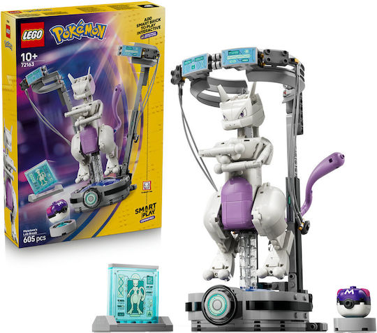 LEGO Pokemon Mewtwo Laboratory Escape pentru 10+ Ani 605 Buc