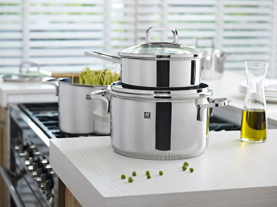 Zwilling J.A. Henckels Stainless Steel Cookware Set 5pcs