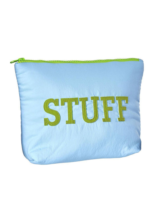 Good Stuff Cosmetic Bag Stuff Light Blue Green Polyester Length 26cm X Width 18cm X Height 8cm Good Stuff Cosmetic Bag Stuff Light Blue Green Polyester Length 26cm X Width 18cm X Height 8cm