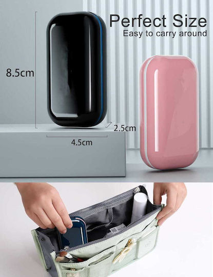 Pill Organizer Cutter & Built In Storage Pink
