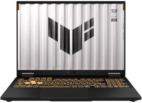 Asus TUF Gaming F16 FX608JHI-TU260 16" IPS FHD+ 144Hz (i5-14450HX/16GB/512GB SSD/GeForce RTX 5050/Fără sistem de operare) Jaeger Gray (Tastatură Engleză Internațională)