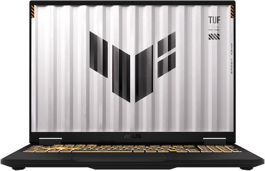 Asus TUF Gaming F16 FX608JHI-TU260 16" IPS FHD+ 144Hz (i5-14450HX/16GB/512GB SSD/GeForce RTX 5050/Fără sistem de operare) Jaeger Gray (Tastatură Engleză Internațională)