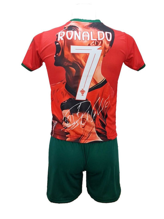 Kids Football Set Ronaldo Portrait 230626-02