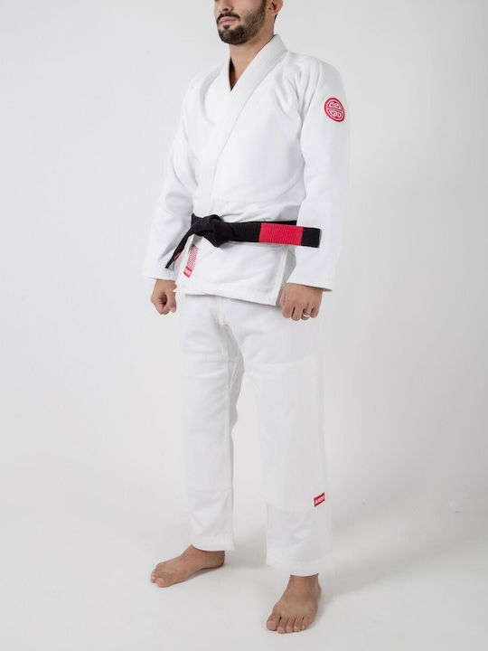 Maeda Men's Jiu Jitsu Uniform White
