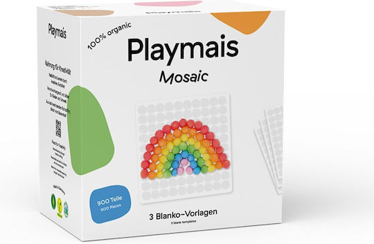 Playmais Παιδική Χειροτεχνία Κατασκευές Με Κάρτες Και Σφουγγαράκια Από Άμυλο Καλαμποκιού 3τμχ