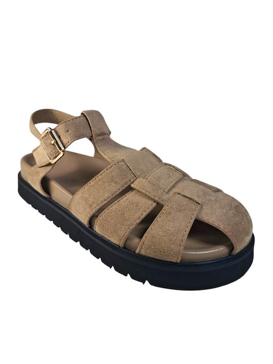Beige Sandals
