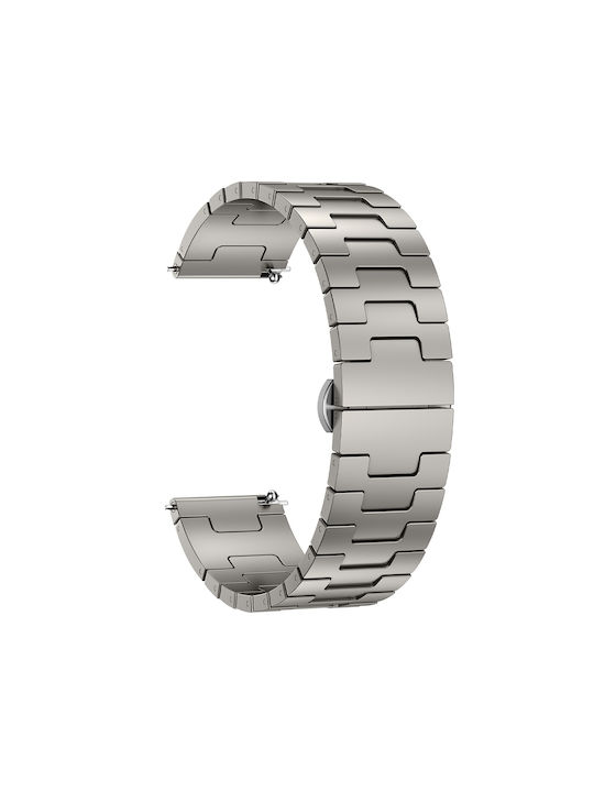 Huawei Gt4 46mm Gt5 46mm Gt5 Pro 22mm Форма H Ключалка Пеперуда Неръждаема Стомана Титан