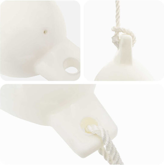Boat Balloons 2 Pieces Ø 16 X 58 cm White Pvc 42028746