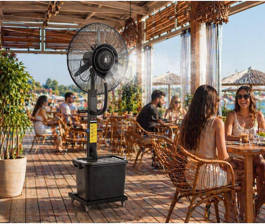 Mist Fan Вентилатор С Водна Мъгла 230W Черен
