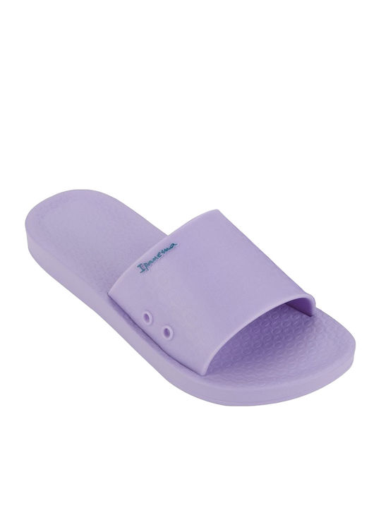 Damen-Flip-Flops - Hausschuhe in Lila Farbe