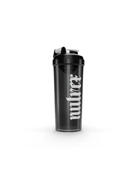 Logo Шейкър За Протеини 700ml Пластмасов Черен